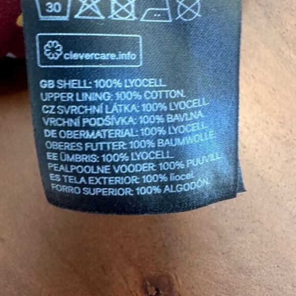 H&M Conscious Red Blue Floral Strapless Sweetheart Neckline Zip Jumpsuit Size 2 - Picture 9 of 13